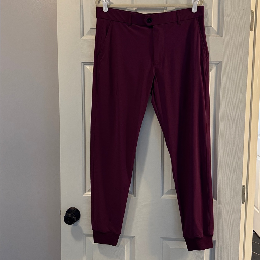 Greyson- Men's Burgundy Joggers